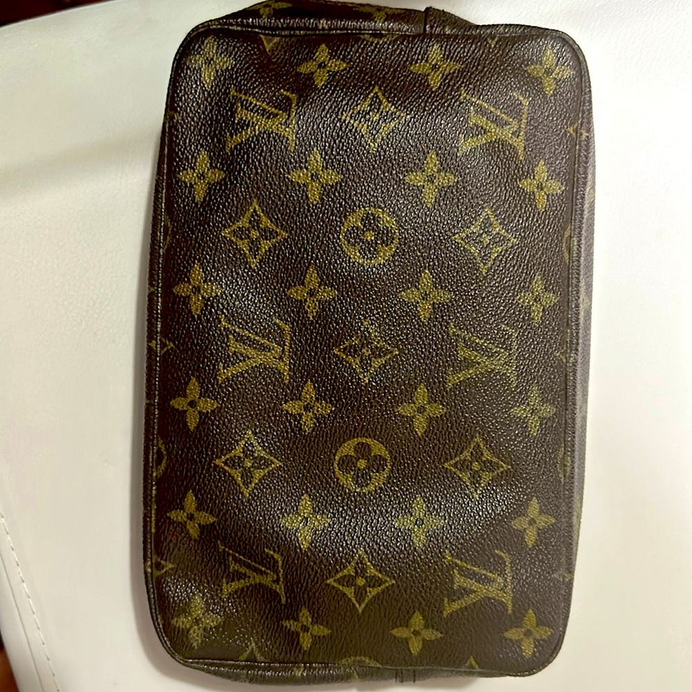 Mans toiletry brand bag/pouch authentic monogram